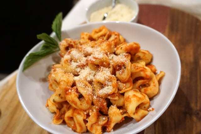 Three Cheese Tortellini.