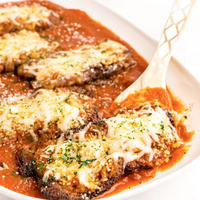 Veal Parmigiana.