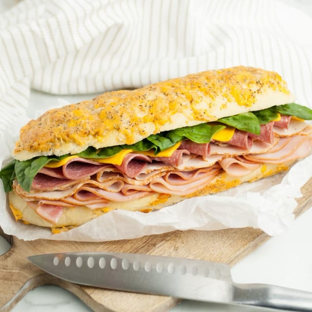 Italian Herbs Sandwich.