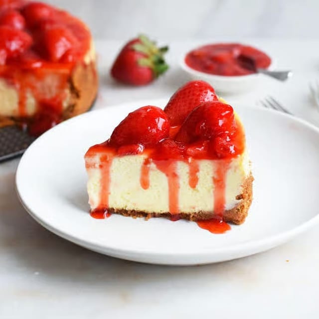 Strawberry Cheesecake.