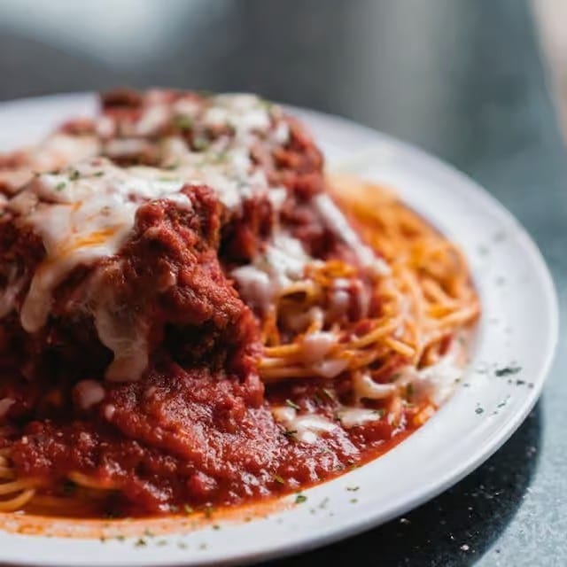 Chicken Parmigiana.